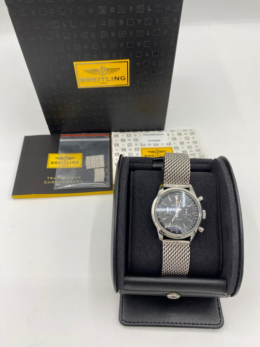 BREITLING TRANSOCEAN CHRONOGRAPH A41310 38mm LUXURY